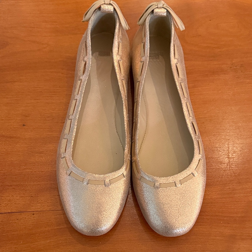 Jasper & Jeera gold metallic shoe size EU 39 US 8.5